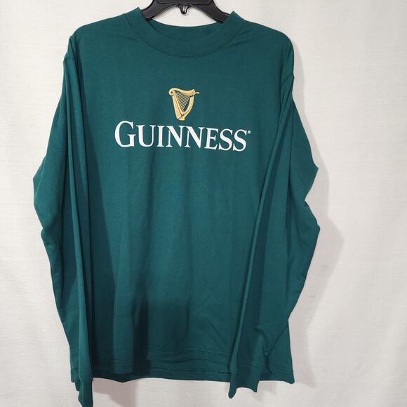 Guinness '' Lovely day for a Guinness'' men's long sleeve shirt size Medium - Picture 5 of 8